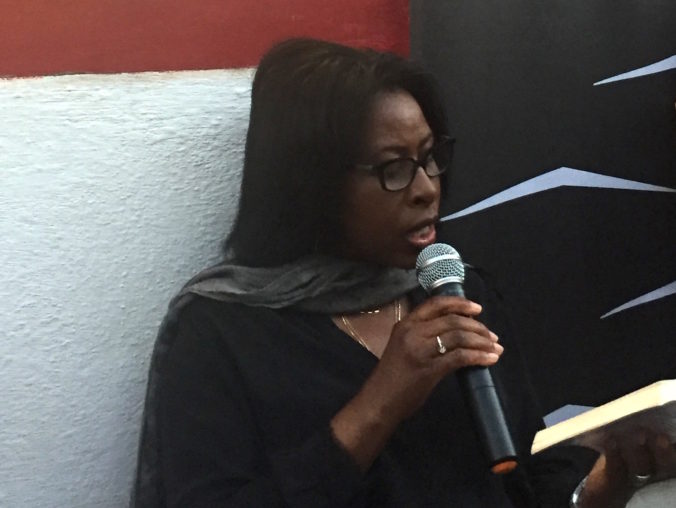 A escritora ruandesa Scholastique Mukasonga na Flip 2017